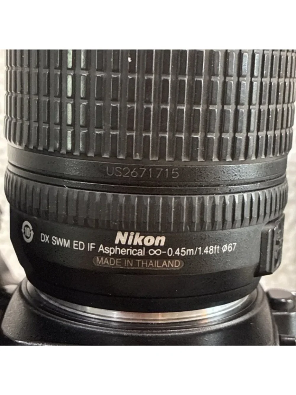 Nikon D200 10.2 MP Digital SLR Camera - Black  With Nikon AF-S 67mm